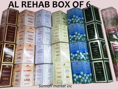 #ad Al Rehab Concentrated Perfume Oil Collections 6M Box of 6 $21.50