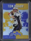 2014 Panini Rookies & Stars Crusade Blue & Yellow #5 Tom Brady