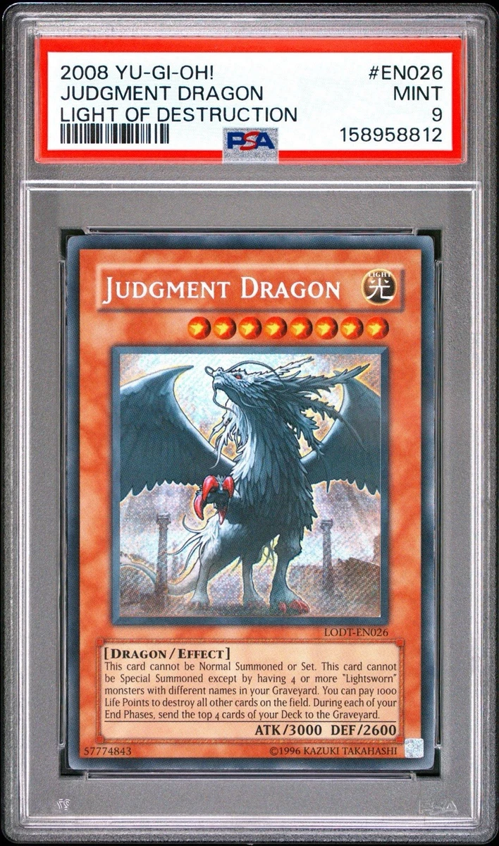 Judgment Dragon Yu-Gi-Oh! TCG Individual Trading Card Games for
