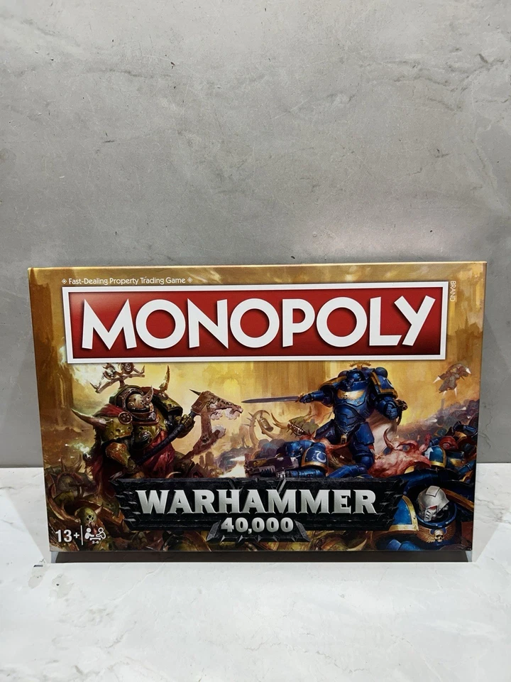 Monopoly Warhammer 40k Edition Board Game - War Hammer 40,000 100% Complete VGC - Image 2 of 4