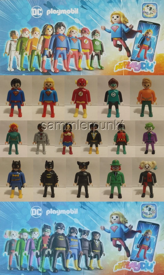 NEU***EINZELFIGUR + BPZ Ihrer Wahl aus DC-Super Heroes/Playmobil***NEU - Bild 1 von 1