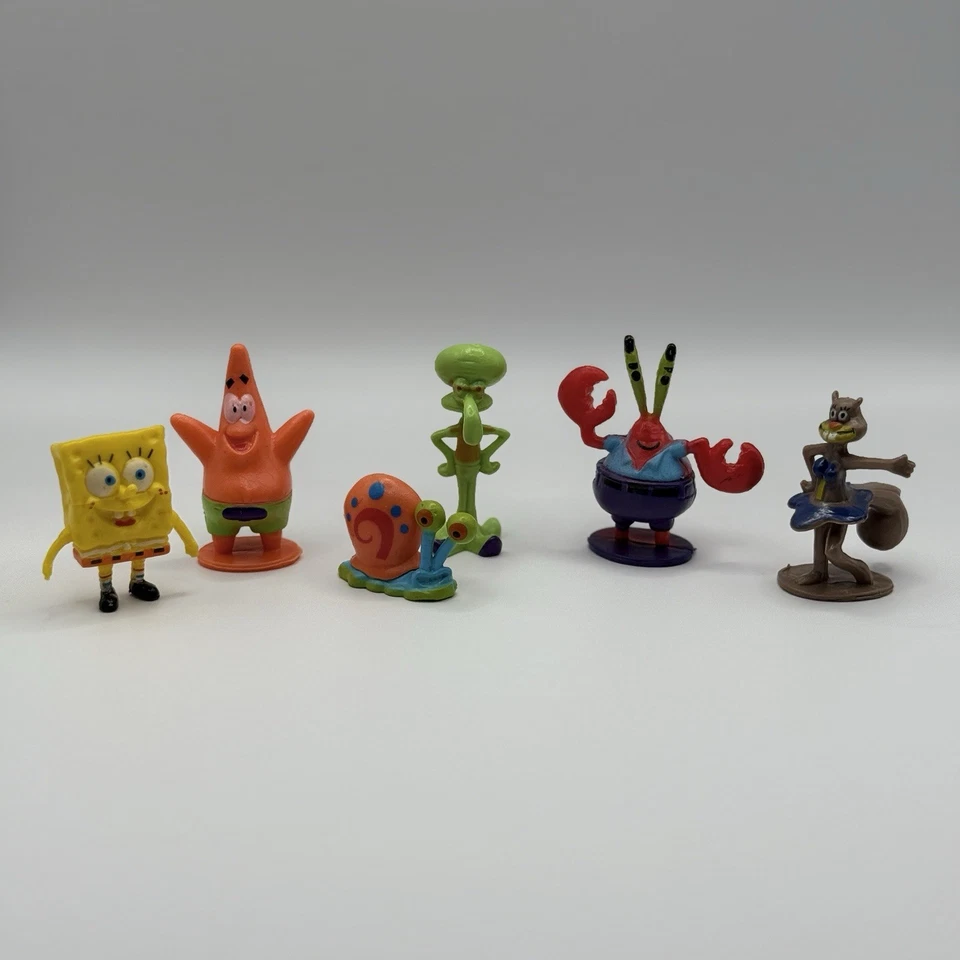 Aquarium Dekoration – 9er-Set SpongeBob Häuser Inkl. Figuren (NEU & OVP) - Bild 2 von 4