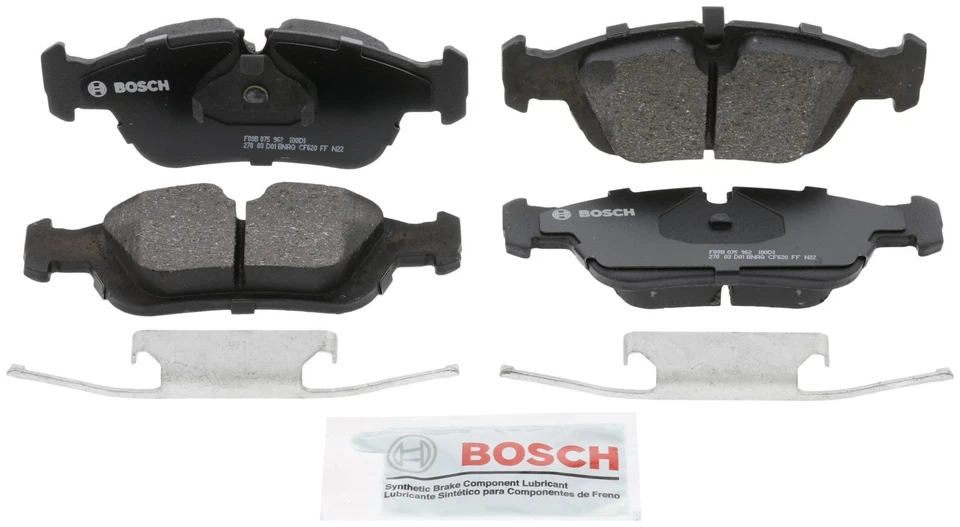Bosch QuietCast Ceramic Brake Pad and Rotor Kit For 1992-1993 BMW 325i 318i - Image 2 of 4
