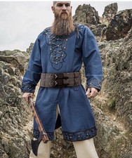 Adult Medieval Renaissance Costume Men Viking Accessories Girdle Double Belt