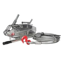 Prowinch 7040 lb Lever Cable/Wire Rope Puller Hoist Steel Body 65 ft