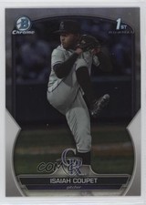 2023 Bowman Draft Chrome Refractor Isaiah Coupet #BDC-37 0b3