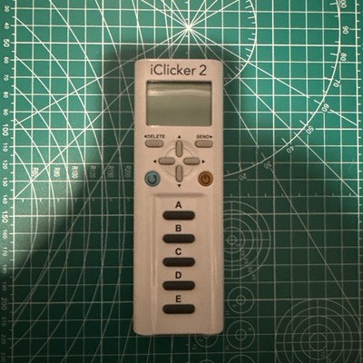 iClicker2 Remote Student Classroom Response System Tested