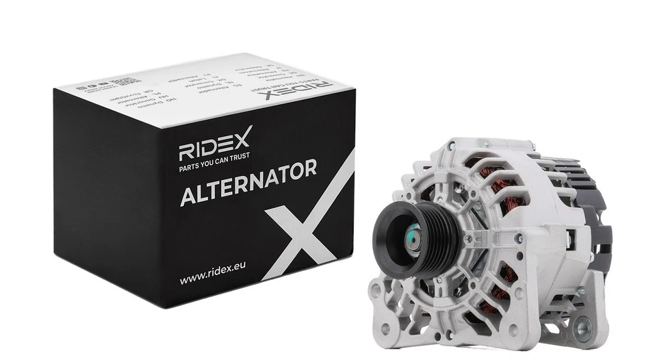 Alternador generador RIDEX 4G1870 LiMa 90A 14V para VW POLO (9N) POLO (6N2) - Imagen 3 de 4