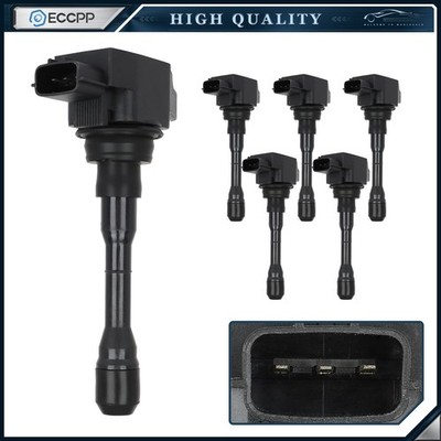 ECCPP 6 Ignition Coils For 2016-2019 Infiniti Q50 2017-2020 Infiniti Q60 3.0L V6
