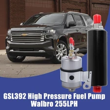 High Pressure EFI Fuel Pump Kit 255LPH Walbro Regulator LS Swap GSL392