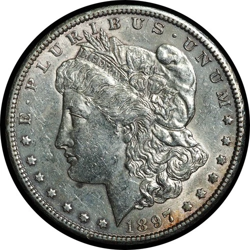 1897-S Morgan Dollar AU