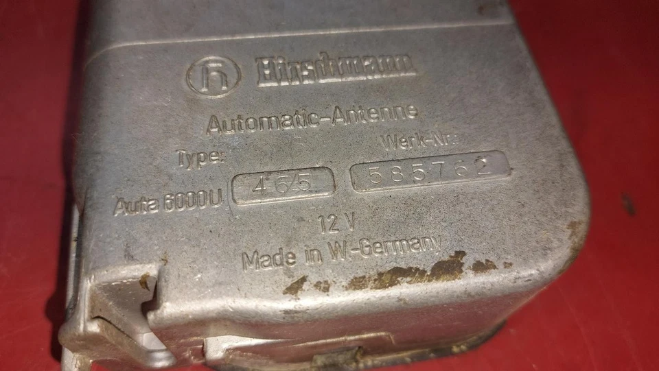 Antenne Automatique HIRSCHMANN Auta 6000 U 465 Mercedes W123 W126 - Photo 3/4