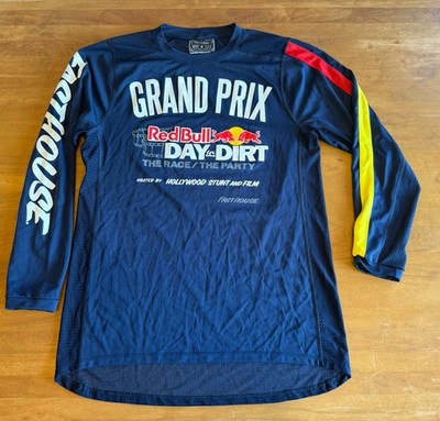 FastHouse Red Bull Grand Prix Day In The Dirt Motocross Jersey Men XL USA Made