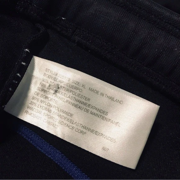 Medias de compresión CW-X negras StabilyX soporte articular para hombre XL #225879 núcleo rodillas Foto 3 de 4