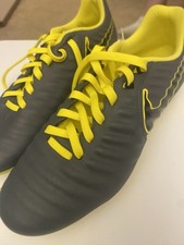 NIKE Tiempo Legend 7 Pro FG 'Dark Grey Opti Yellow' AH7241-070, US M 6.5 New