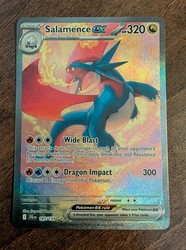 Salamence ex 187/159 Journey Together Special Illustration Rare