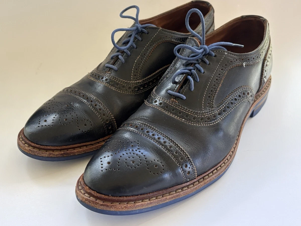 Allen Edmonds Blue Dress Shoes for Men with Upper Leather for sale