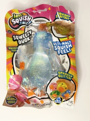 JA-RU Irre-Squish-tible! -Sqweezy Blue Duck Stress Squishy Tik Tok VIRAL NEW