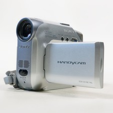 Sony DCR-HC19E MiniDV Handycam – Works – Tape Mechanism Fault – Spares/Repair