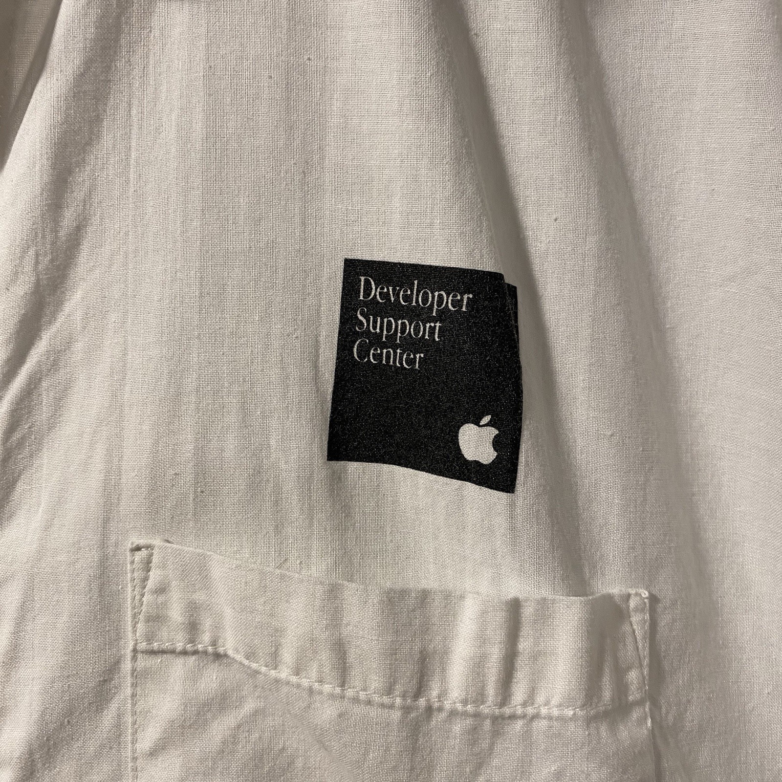 APPLE WDC Developer Support Center White Short Sl… - image 4