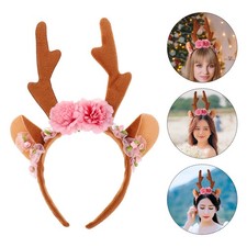 Antler Hair Band Deer Antlers Accessories Headpiece Headband Reindeer