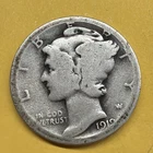 1919-S Mercury Dime - Actual Silver Coin   Same Day Shipping