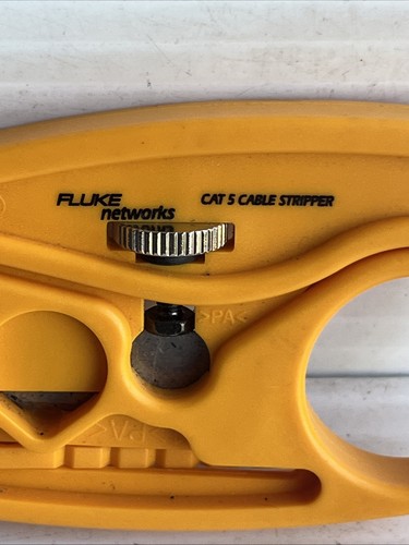 Fluke networks cat 5 cable stripper round - Picture 2 of 5