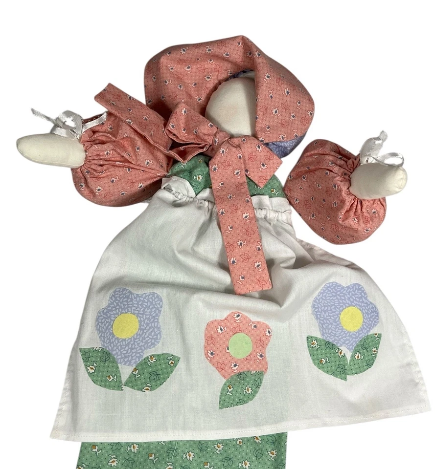 Soporte para bolsa de plástico cocina rural almacenamiento dispensador reutilizable kitschy Foto 2 de 4