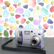 Fujifilm FinePix A310 Compact Digital Camera Working Used Retro 80s Color