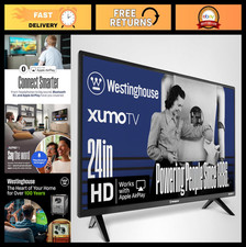 24" Smart HD TV, Voice Remote, Dolby Atmos, Bluetooth, Wi-Fi, Apple AirPlay