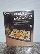 New Vogart Craft Latch Hook-It Rug Kit Crochet 20"x27" 4313 New Sealed