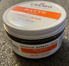 Cremo Hair Styling Premium Barber Grade Matte Hair Cream for Men, 4 oz