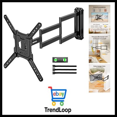 946mm Langarm TV Wandhalterung für 23-65 Zoll LCD/LED/OLED Fernseher bis zu 3...
