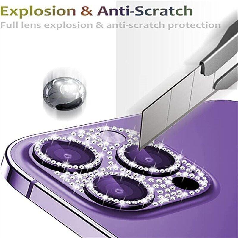 Glittering Powder Protettore Obiettivo Della Fotocamera Per IPhone - Foto 9