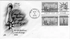 First day cover, Scott #1599, Liberty, combo 899, France NYWF #372-3;1978
