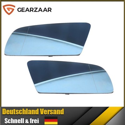 Für BMW 5er E60 E61 Spiegelglas Satz Links & Rechts beheizbar 2003-2010 DE