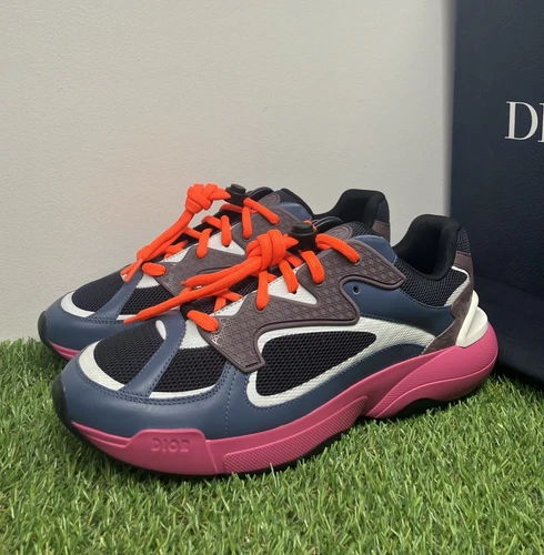 Taille 41 (8 US) Haut bas homme Dior B24 ' rose muave marine ' NEUF !