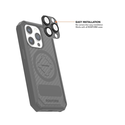 Rokform iPhone 15 Pro Max Camera Lens Protector - Ultimate Scratch Resistance - Picture 3 of 4
