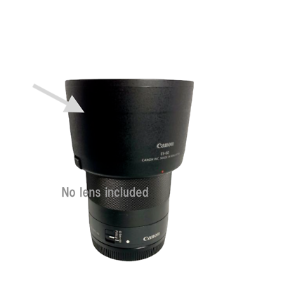 New Canon ES-60 Lens Hood for EF-M 32mm f1.4 STM Lens | eBay New Canon ES-60 Lens Hood for EF-M 32mm f1.4 STM Lens | eBay