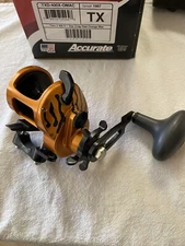 Accurate Tern 2  400 6:1 Twin Star Drag Reel RH - Orange Mac - Limited Edition