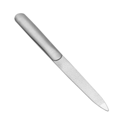Edelstahl Nagelfeile Von MARVS | 13 Cm, Beidseitig Nutzbar | Perfekter Schliff Für Fingernägel & Fußnägel