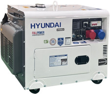 GENERATORE DI CORRENTE DIESEL SILENZIATO 8,5 KW MONOFASE TRIFASE GASOLIO AVR