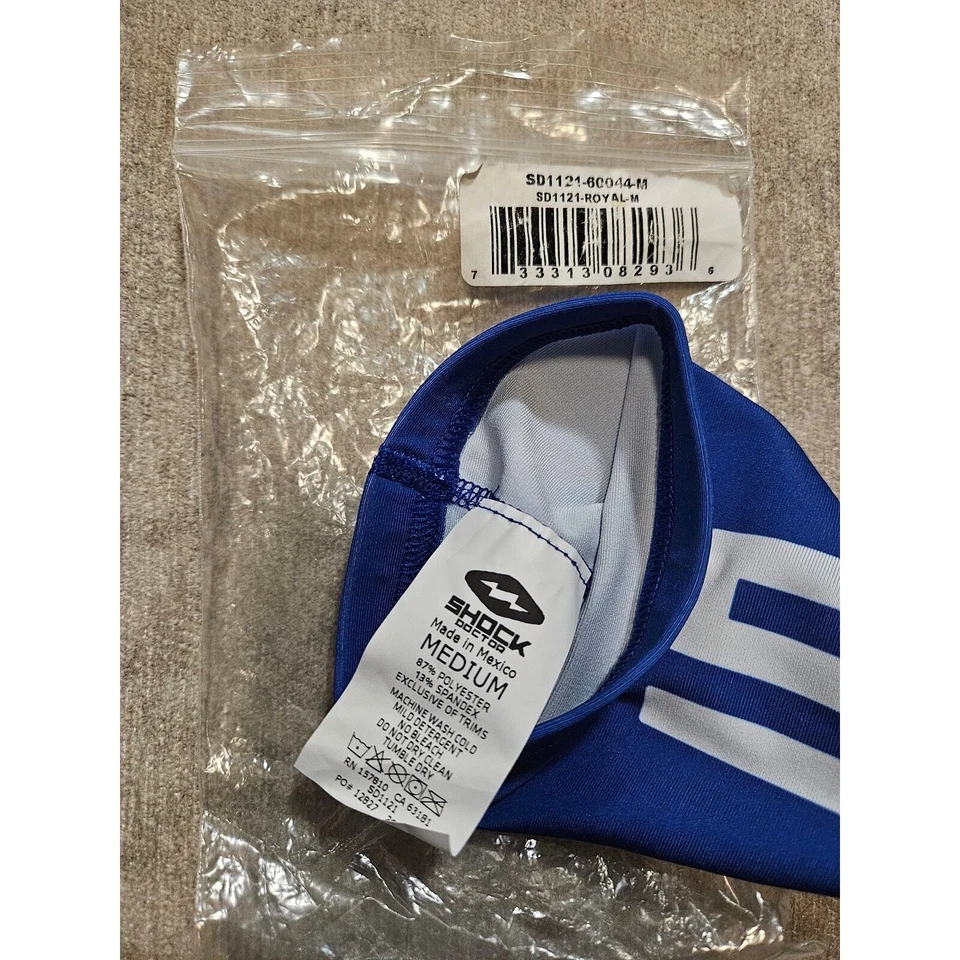 NEW Shock Doctor Compression Arm Sleeve in Royal Blue, Adult Medium - Image 3 of 4