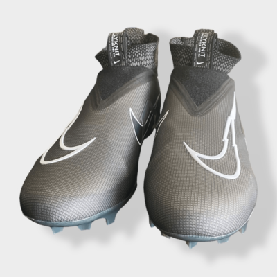 Nike Alpha Menace Elite 3 Black Gray Football Cleats DM1792  display picture 2