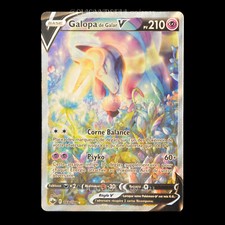 carte Pokémon 168/198 Galopa de Galar V EB06 - Règne de Glace