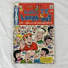 Archies TV Laugh Out 1969 series # 1 First Ed. Giant Sabrina The Teenage Witch