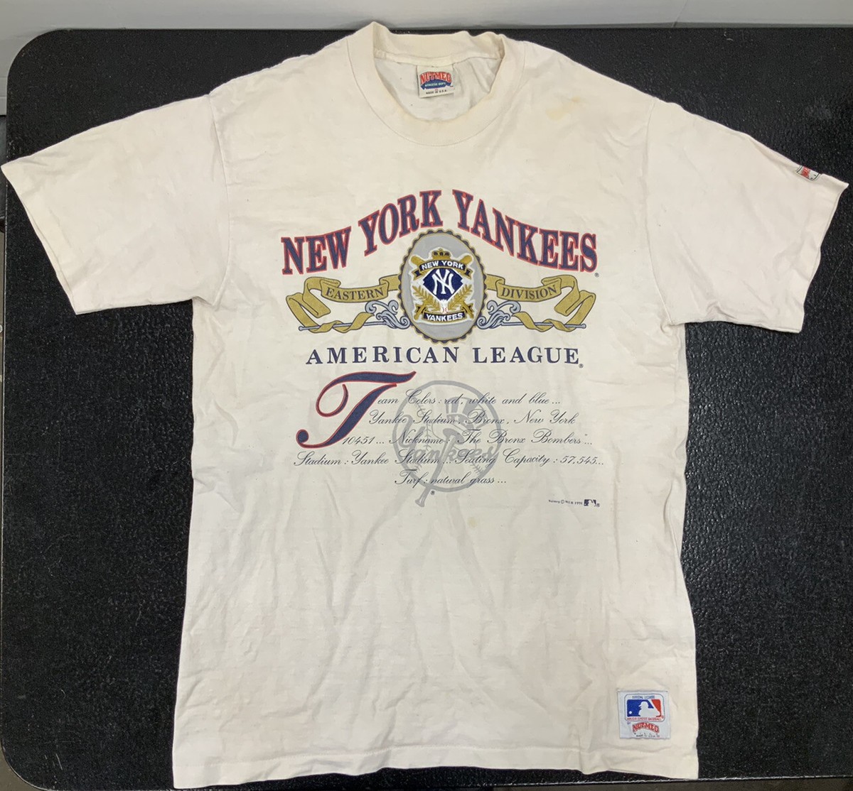New York Yankee Vintage T Shirts Men's Nike Babe Ruth New York