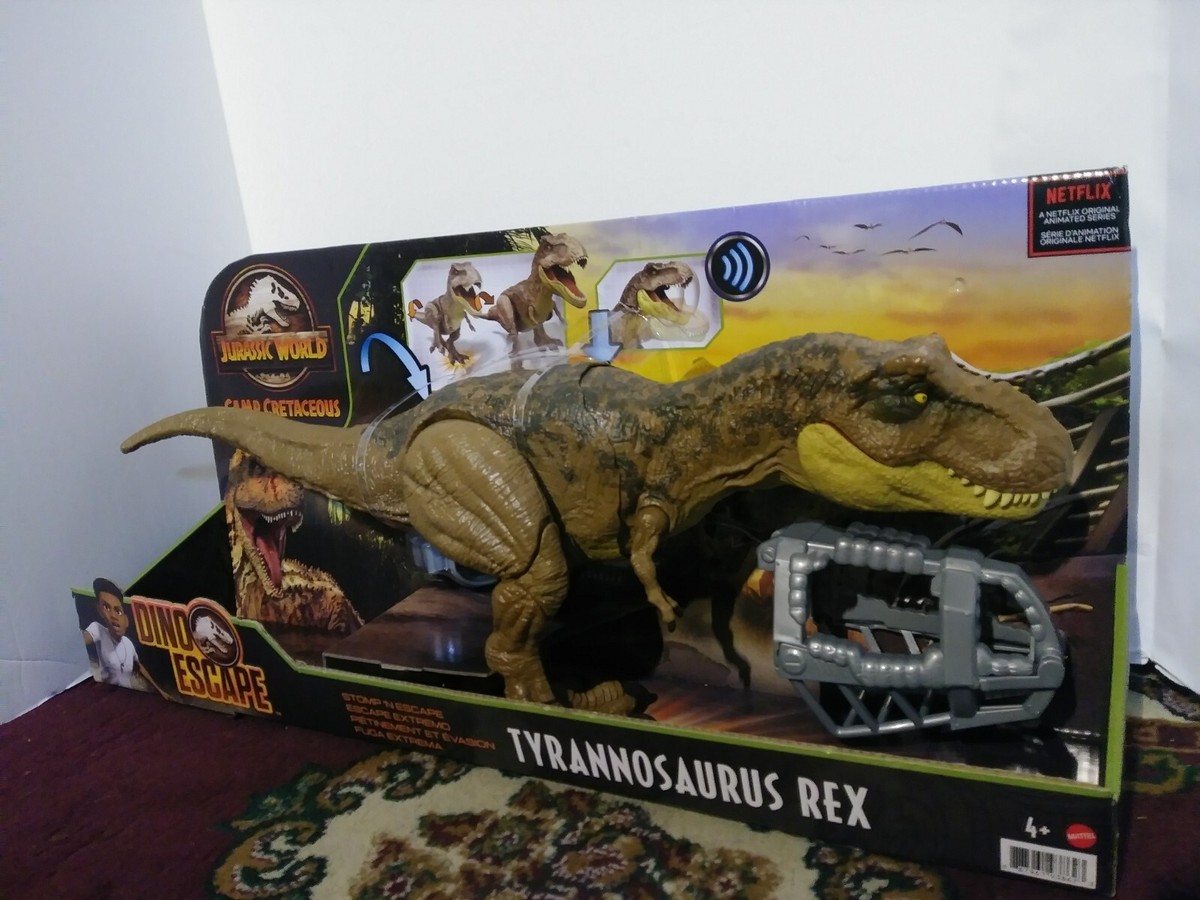 Jurassic World Camp Cretaceous Dino Escape Stomp N Escape
