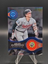 ADLEY RUTSCHMAN /150 - 2025 Topps Tribute Relic Stamp Of Approval Orioles