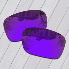 POLARIZED Replacement Lenses For-Oakley Fuel Cell OO9096 Sunglass-Violet Purple